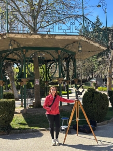 Distintas imágenes de los participantes en la actividad celebrada ayer.