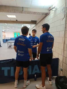 Foto 4 - Victoria decisiva del tenis de mesa provincial frente al Tudela de Duero