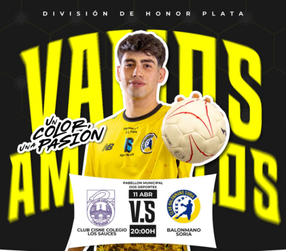 Directo División de Honor Plata: Balonmano Soria vs Cisne
