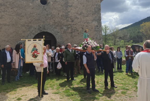 San Leonardo de Yagüe revive su tradición en una emotiva festividad de San Marcos