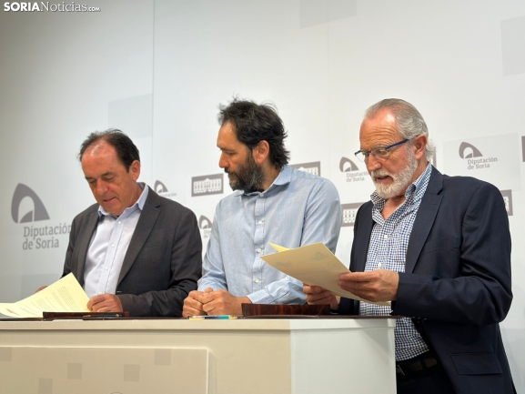 La Diputación y CESEFOR renuevan su convenio con Maderaula en el horizonte