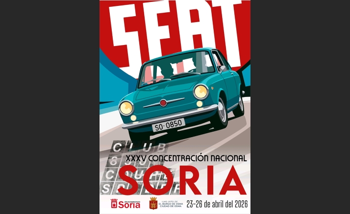 Joyas del motor de los años 60 tomarán la plaza Mayor en la cumbre nacional del Seat 850