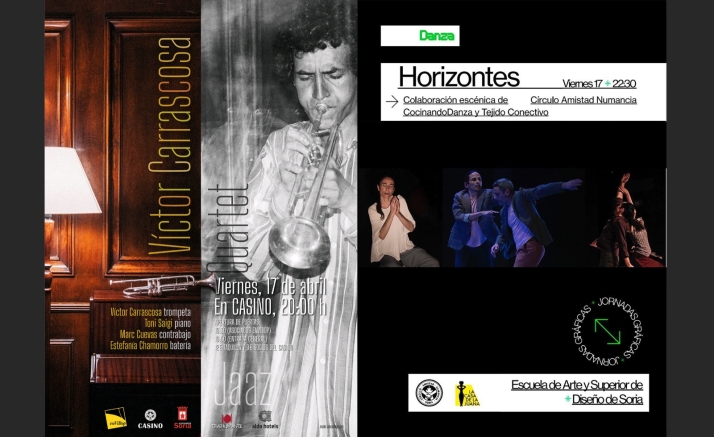 Jazz y danza contempor&aacute;nea en el Casino de Soria este viernes