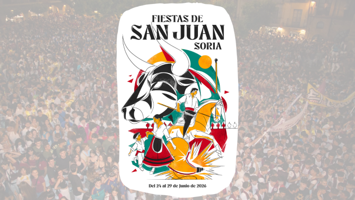 Este es el cartel anunciador de las fiestas de San Juan 2026
