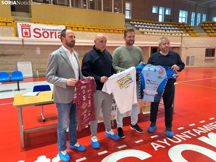 El voleibol soriano se une para ganar el partido más importante