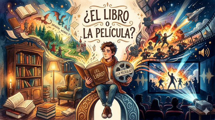 El libro o la película... ¿quién gana la batalla?