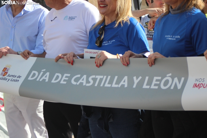 Carrera y marcha solidaria del Día de Castilla y León