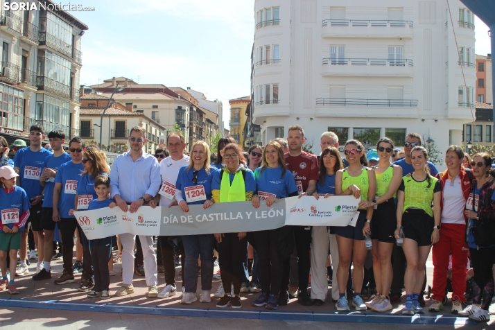 Carrera y marcha solidaria del Día de Castilla y León