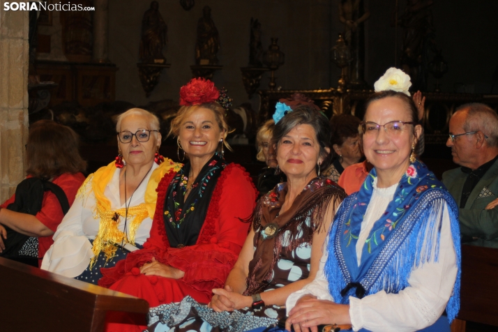Misa rociera en la Iglesia de la Virgen del Espino