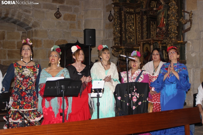 Misa rociera en la Iglesia de la Virgen del Espino