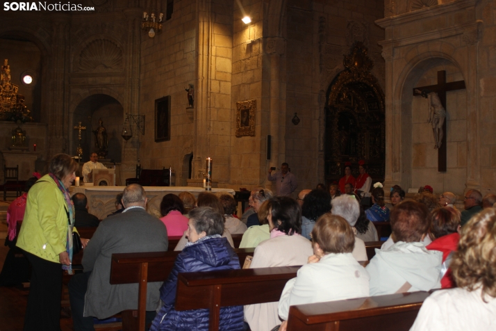 Misa rociera en la Iglesia de la Virgen del Espino