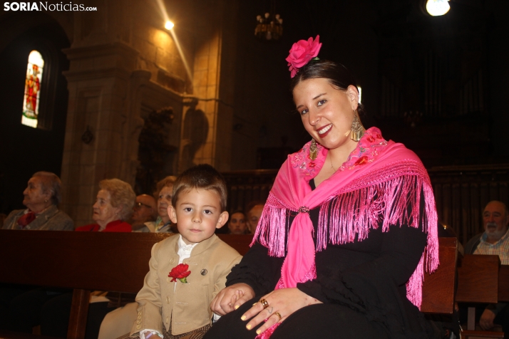 Misa rociera en la Iglesia de la Virgen del Espino