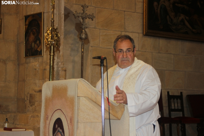 Misa rociera en la Iglesia de la Virgen del Espino