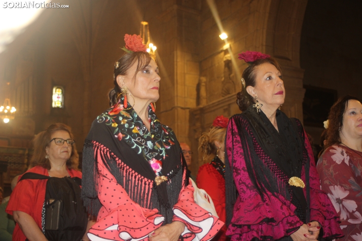 Misa rociera en la Iglesia de la Virgen del Espino