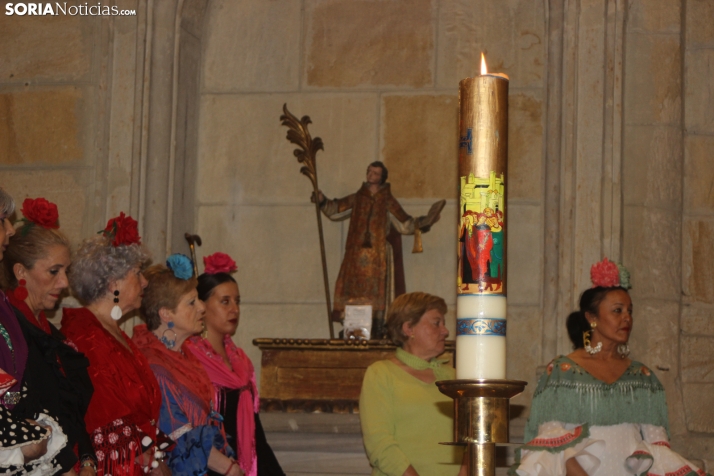 Misa rociera en la Iglesia de la Virgen del Espino