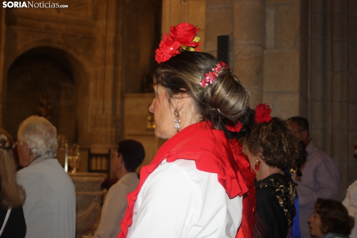 Misa rociera en la Iglesia de la Virgen del Espino
