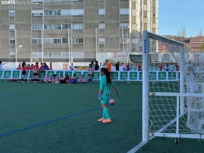 EN IM&Aacute;GENES | Soria recibe a los mejores alevines femeninos de Espa&ntilde;a