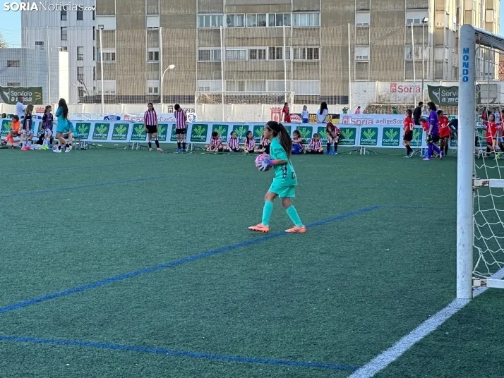 EN IM&Aacute;GENES | Soria recibe a los mejores alevines femeninos de Espa&ntilde;a