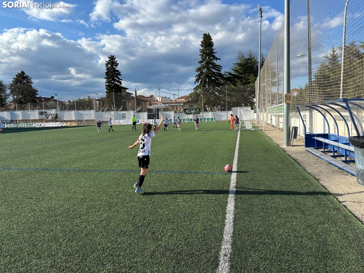 EN IM&Aacute;GENES | Soria recibe a los mejores alevines femeninos de Espa&ntilde;a