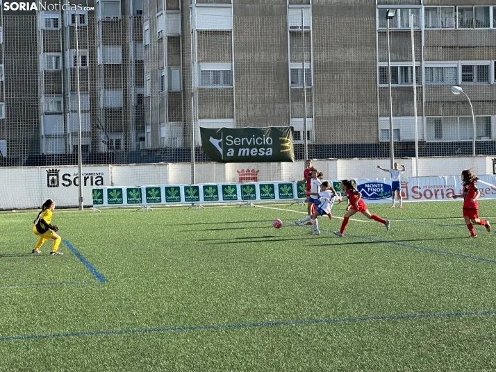 EN IM&Aacute;GENES | Soria recibe a los mejores alevines femeninos de Espa&ntilde;a