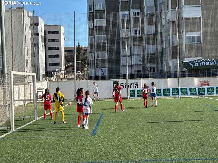 EN IM&Aacute;GENES | Soria recibe a los mejores alevines femeninos de Espa&ntilde;a