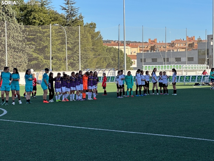 EN IM&Aacute;GENES | Soria recibe a los mejores alevines femeninos de Espa&ntilde;a