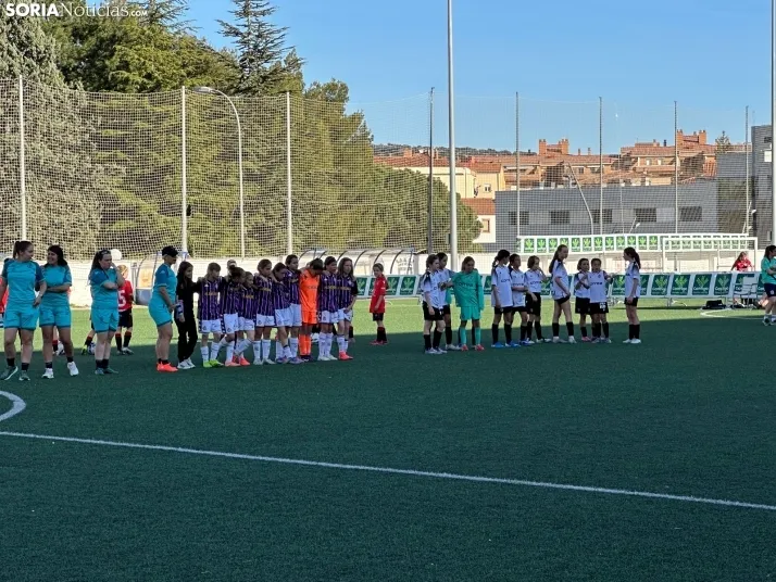 EN IM&Aacute;GENES | Soria recibe a los mejores alevines femeninos de Espa&ntilde;a
