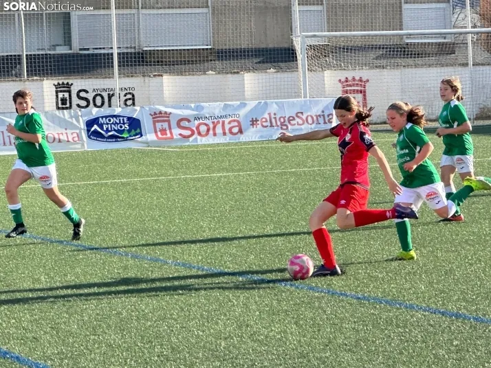 EN IM&Aacute;GENES | Soria recibe a los mejores alevines femeninos de Espa&ntilde;a