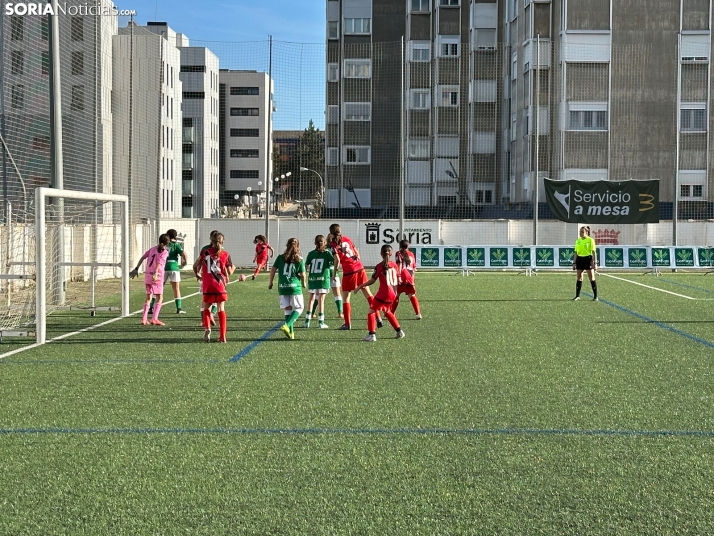 EN IM&Aacute;GENES | Soria recibe a los mejores alevines femeninos de Espa&ntilde;a