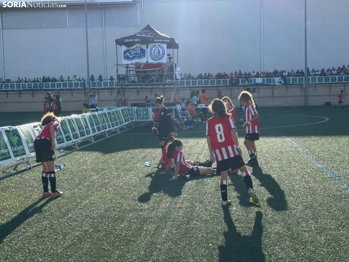 EN IM&Aacute;GENES | Soria recibe a los mejores alevines femeninos de Espa&ntilde;a