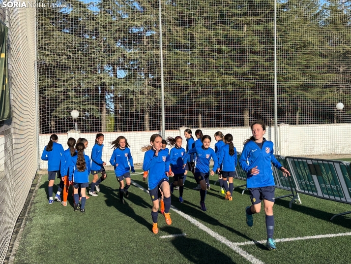 EN IM&Aacute;GENES | Soria recibe a los mejores alevines femeninos de Espa&ntilde;a