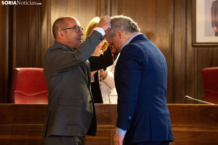 Javier Antón, nuevo alcalde de Soria