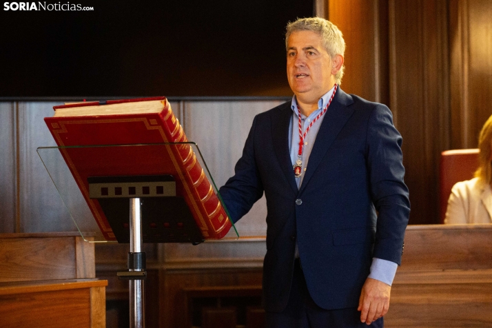 Javier Antón, nuevo alcalde de Soria