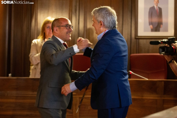 Javier Antón, nuevo alcalde de Soria