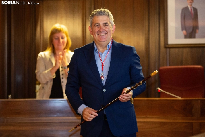 Javier Antón, nuevo alcalde de Soria