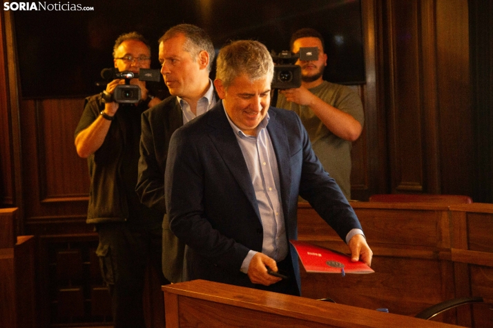 Javier Antón, nuevo alcalde de Soria