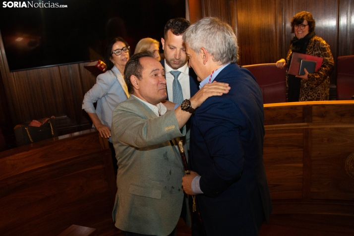 Javier Antón, nuevo alcalde de Soria