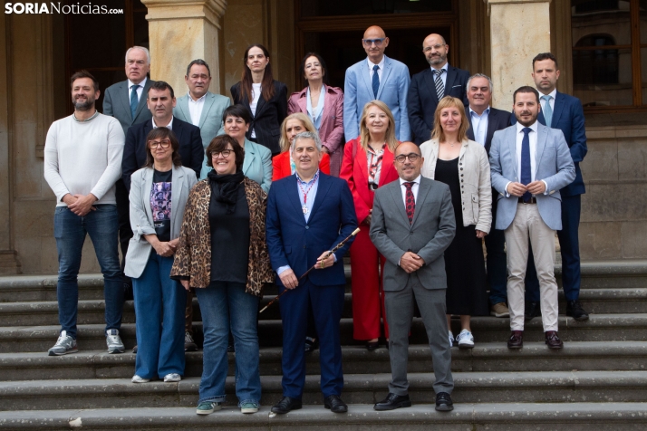 Javier Antón, nuevo alcalde de Soria