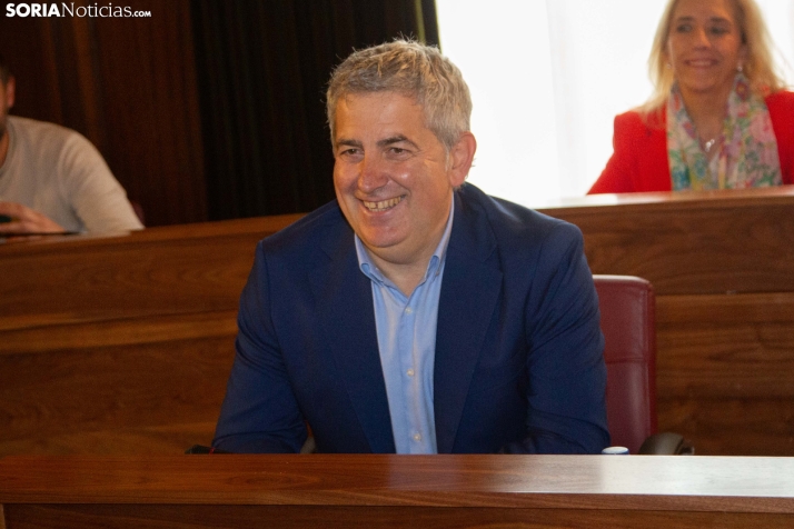 Javier Antón, nuevo alcalde de Soria