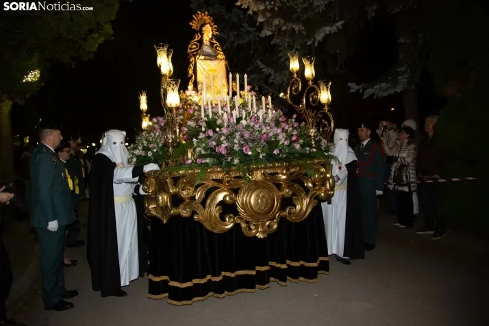 Procesión de la Virgen de la Soledad