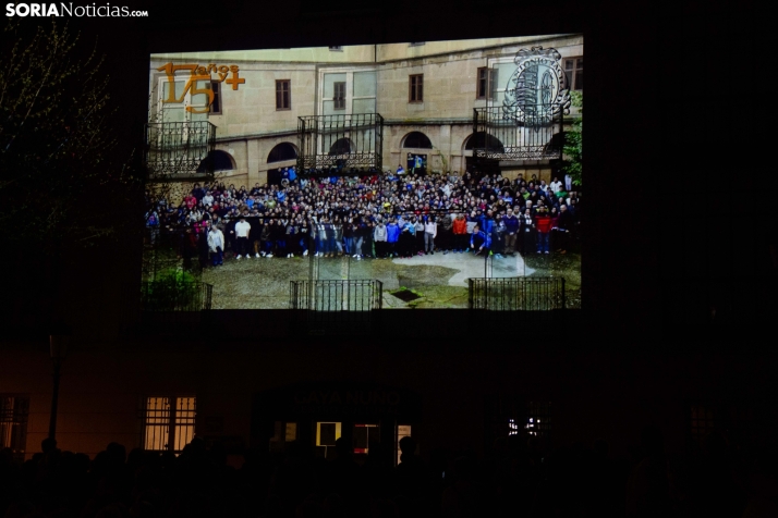 Proyección video mapping del CNF