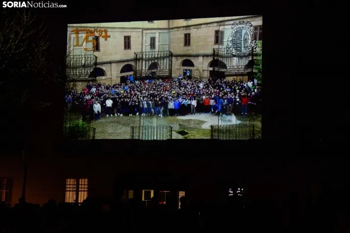 Proyección video mapping del CNF