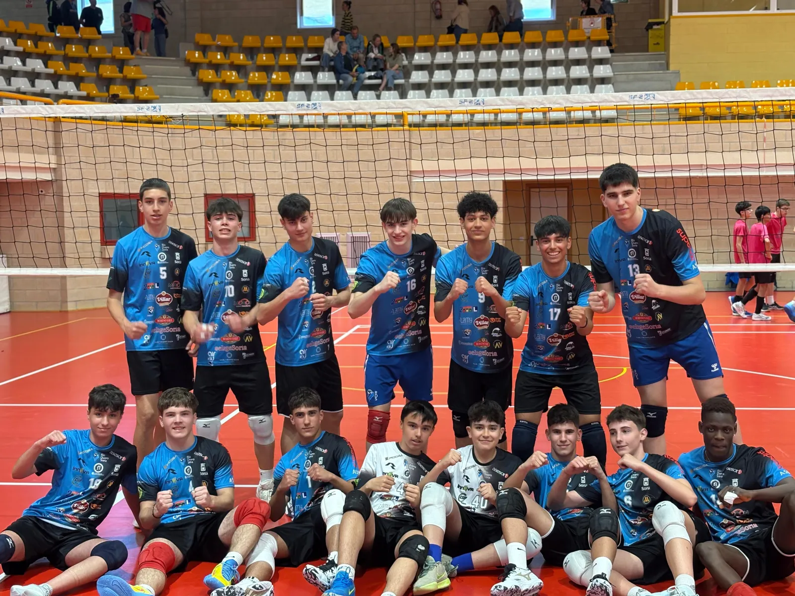 Los cadetes del Río Duero Voley inician el Campeonato de España