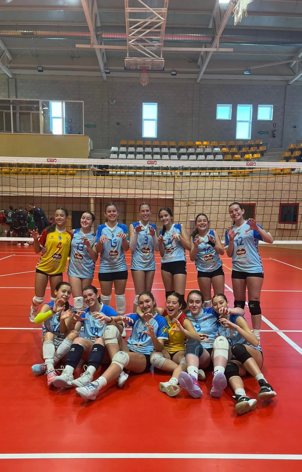 Foto 2 - La cantera del R&iacute;o Duero Voley busca coronar la temporada en los Campeonatos de Espa&ntilde;a