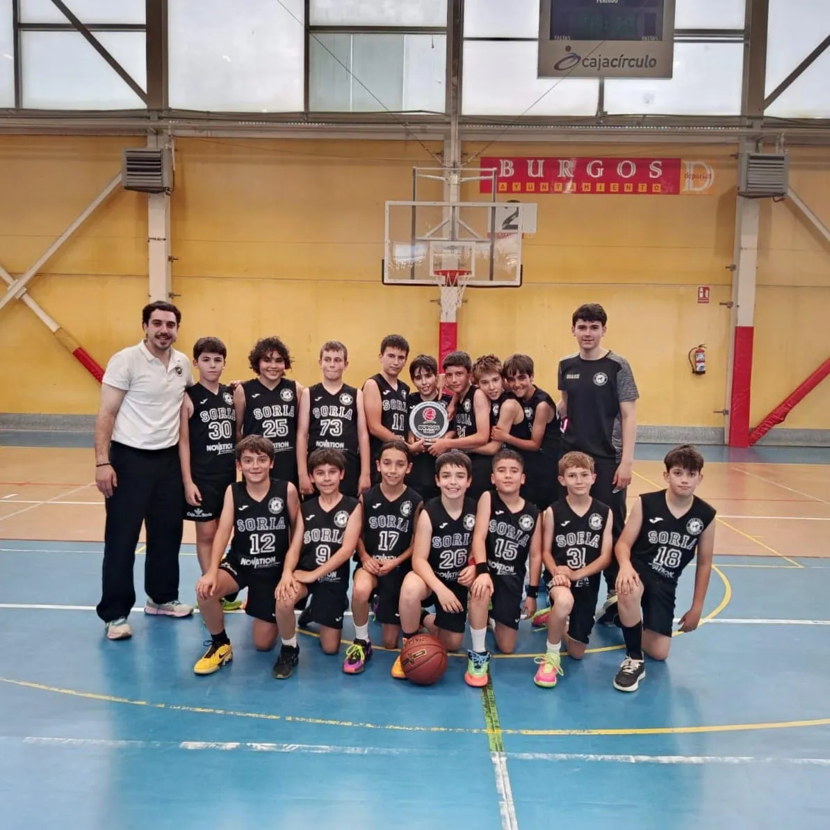 El CSB Mini NOVATION, subcampeón provincial de baloncesto