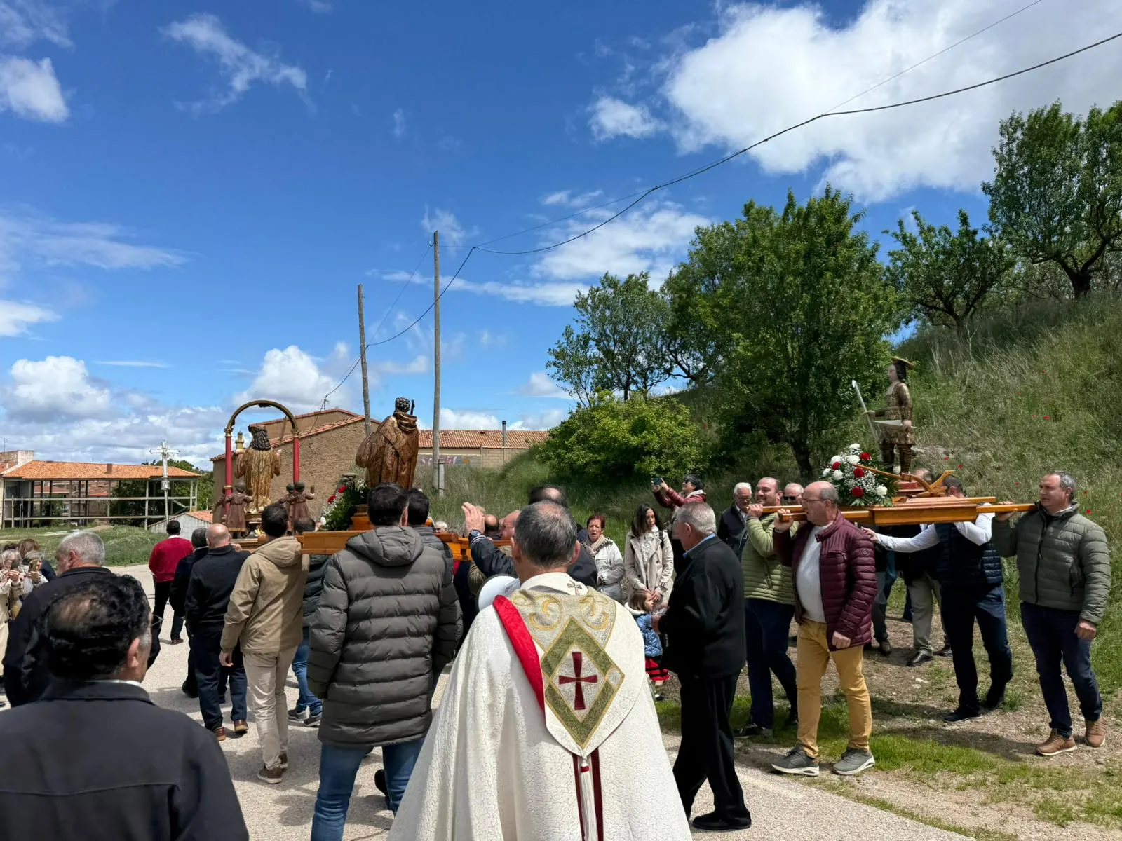 Foto 2 - &Aacute;greda celebra San Isidro reivindicando la modernizaci&oacute;n del regad&iacute;o en Valverde