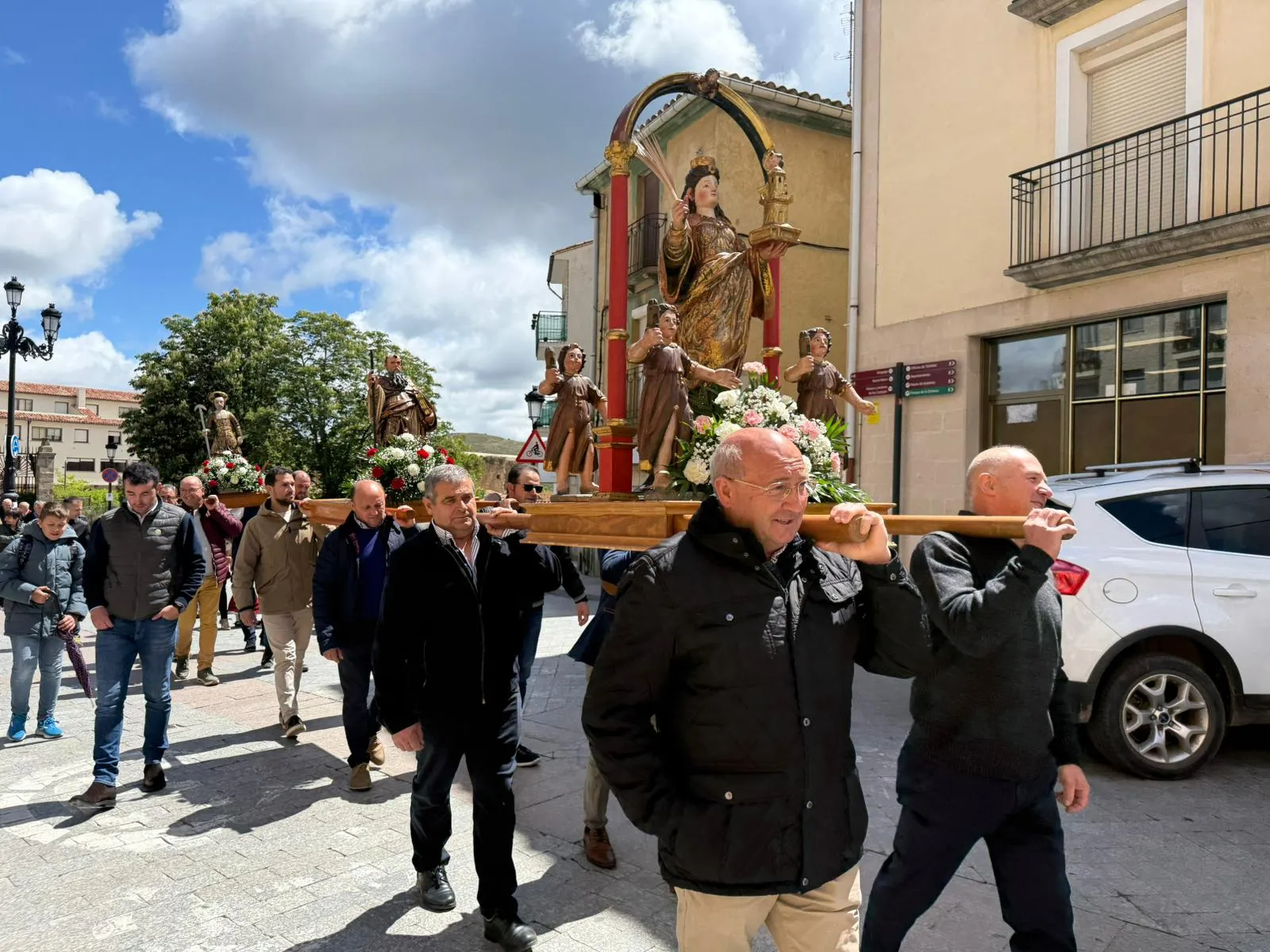 Ágreda celebra San Isidro reivindicando la modernización del regadío en Valverde