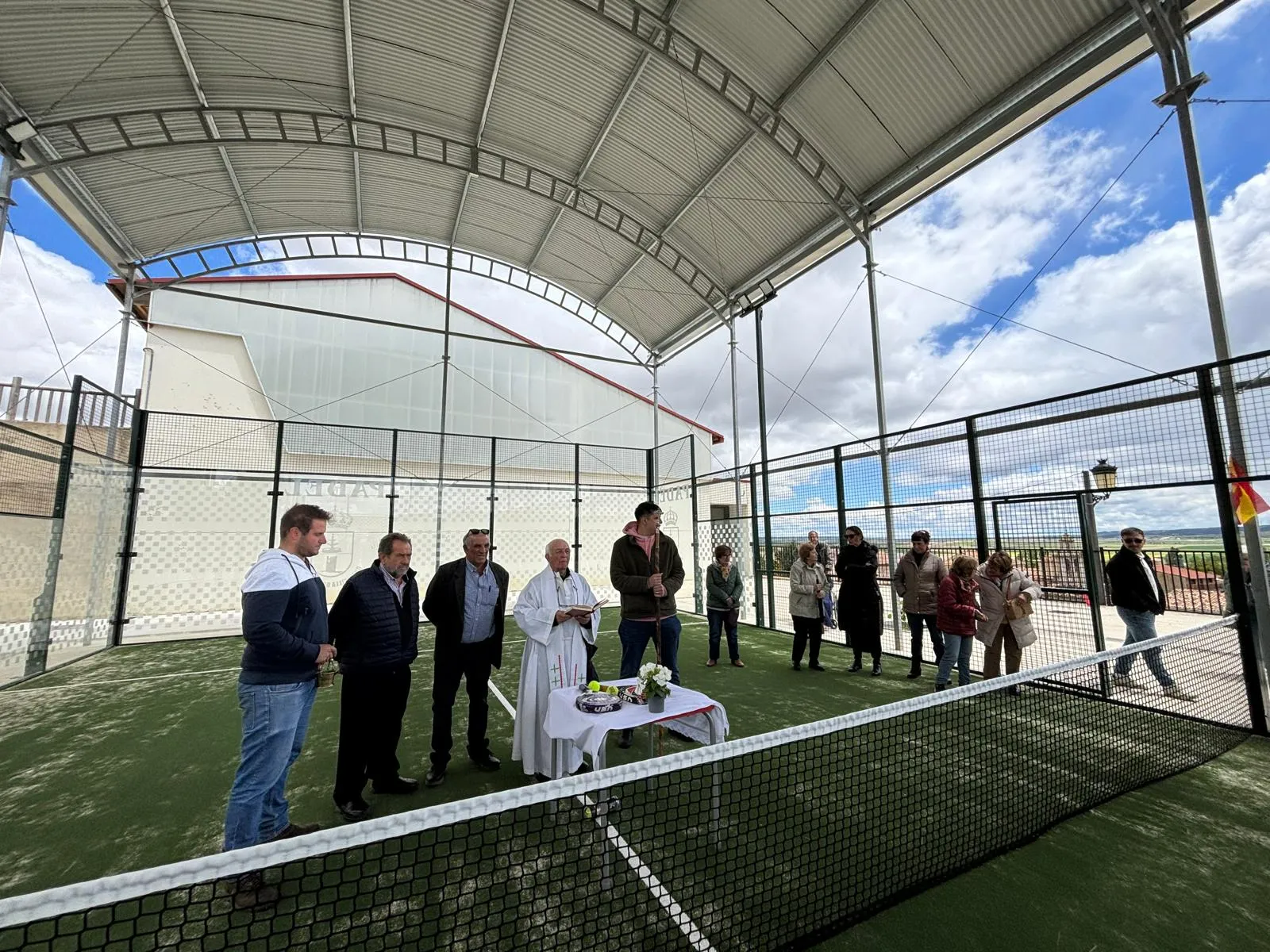 Este pueblo de 20 habitantes estrena pista de pádel gratuita