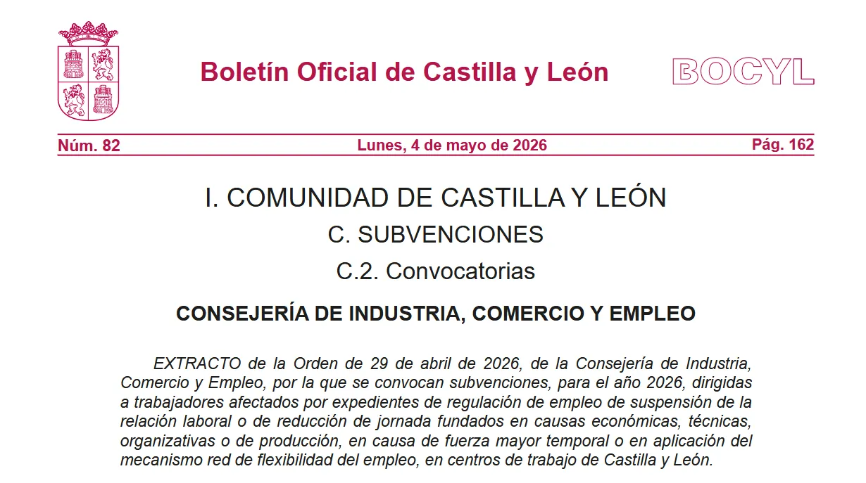 La Junta moviliza fondos para empleados en ERTE con aportaciones de hasta 3.000 euros