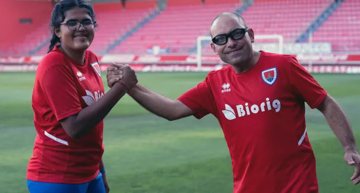 El CD Numancia juega el torneo inclusivo + QUE GOLES
